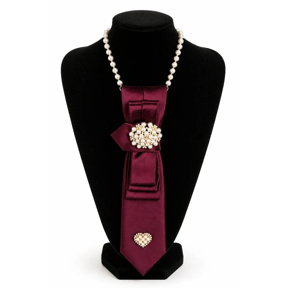 The Pearl Heart Elegance Tie